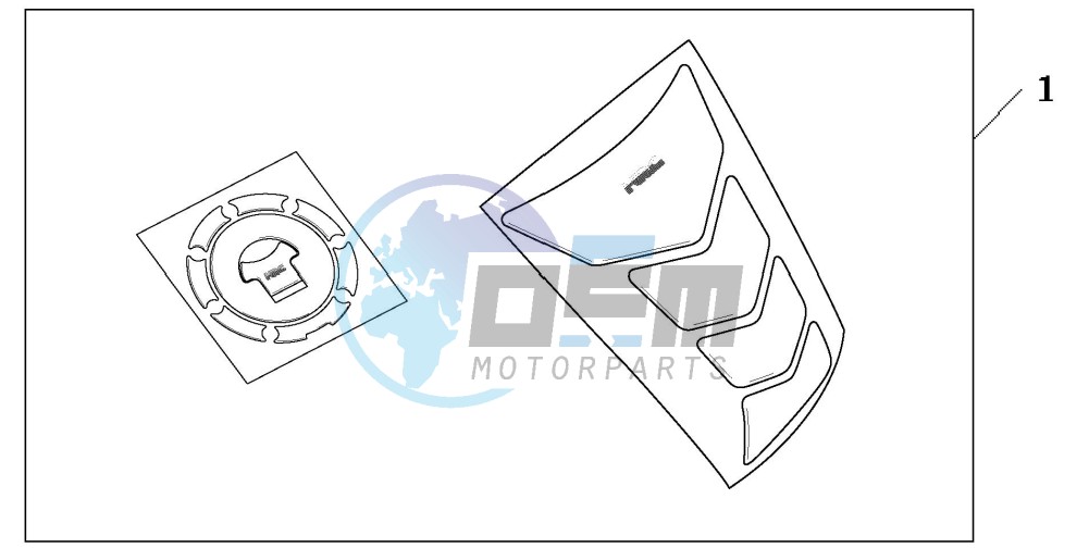 TANKPAD / FUEL LID COVER