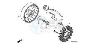 CB600FA3A Australia - (U / ABS ST) drawing GENERATOR