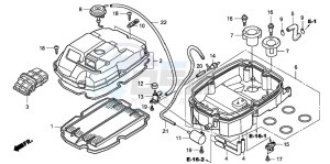 VFR800FI drawing AIR CLEANER