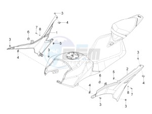 RS 125 Replica E4 ABS (EMEA) drawing Central body