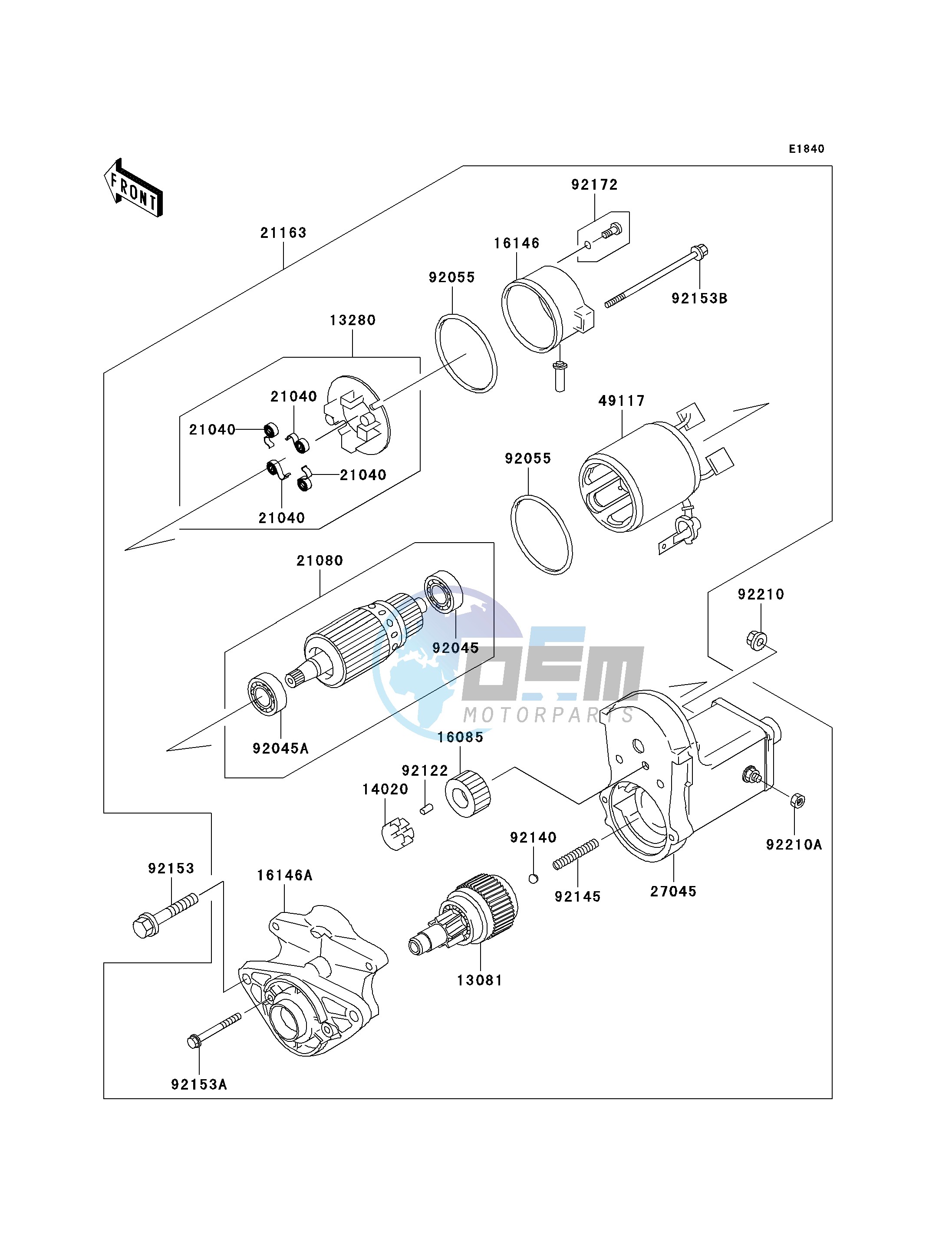 STARTER MOTOR