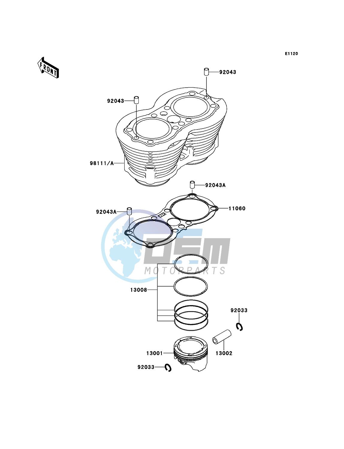 Cylinder/Piston(s)