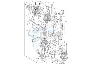 FZS FAZER 600 drawing CARBURETOR