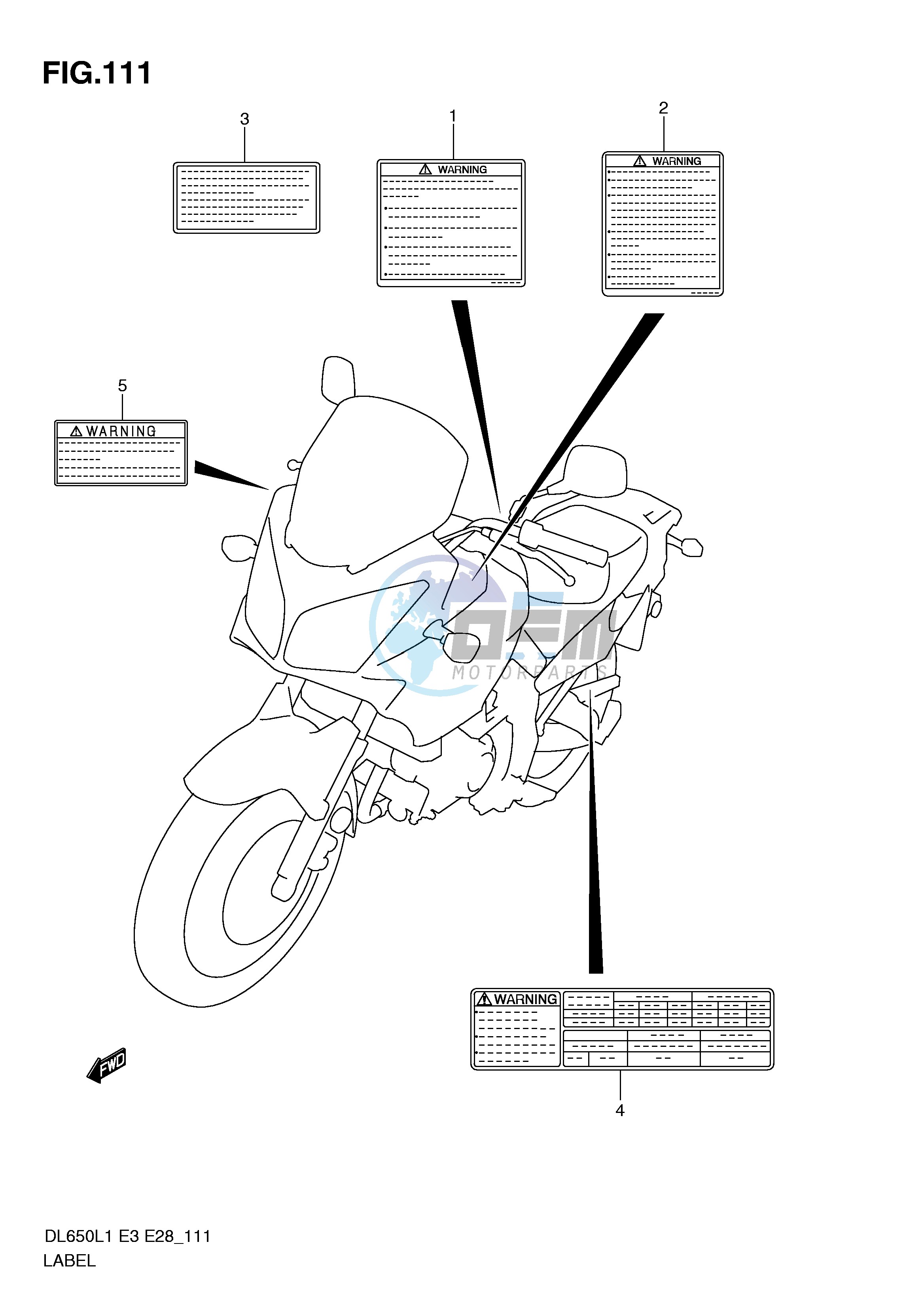 LABEL (DL650AL1 E3)