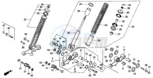 C70Z 50 drawing FRONT CUSHION