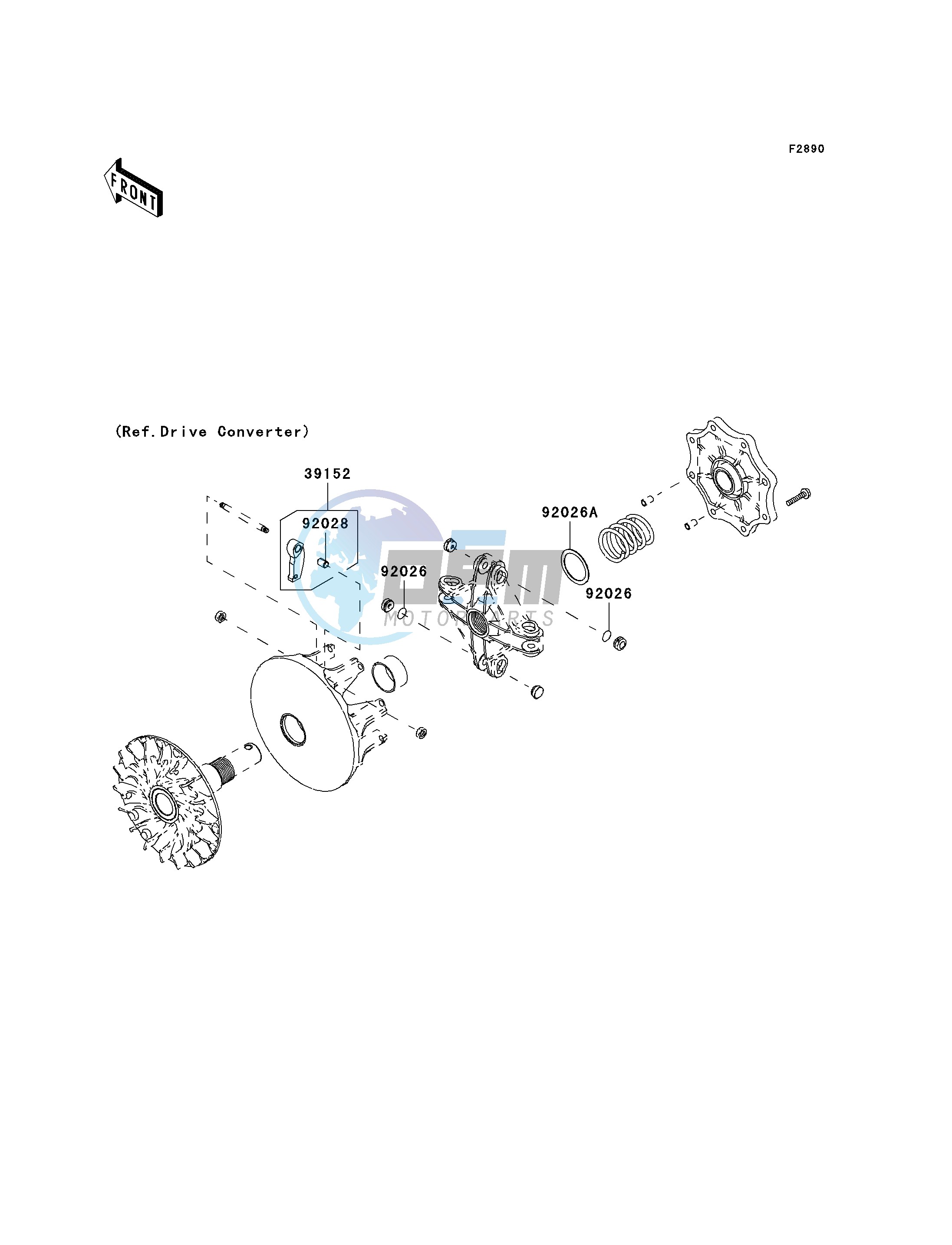 OPTIONAL PARTS-- DRIVE CONVERTER- -