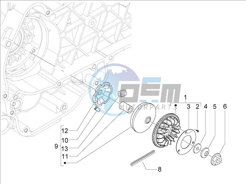 Driving pulley