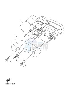 XJ6F 600 DIVERSION F (BS11 BS12) drawing METER