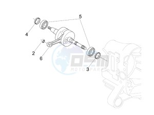 Fly 50 2t drawing Crankshaft