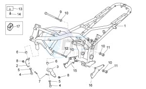 Breva V IE 1100 drawing Frame