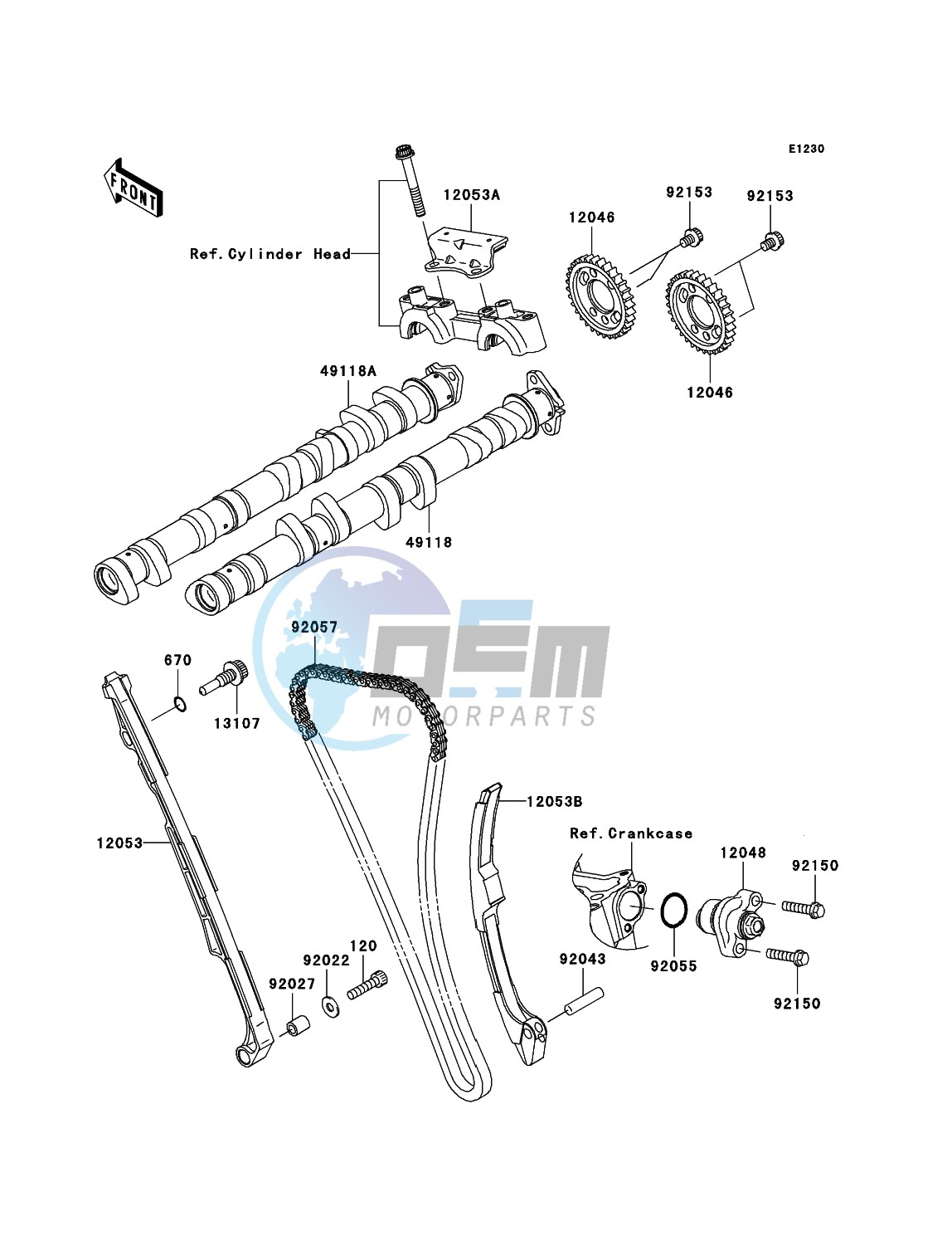 Camshaft(s)/Tensioner