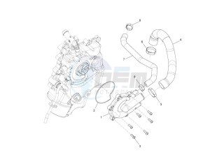 MP3 500 LT Sport-Business NOABS-ABS E4 (EMEA) drawing Cooler pump