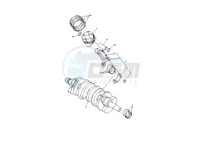 YZF R6 & LIMITED EDITION 07 600 drawing CRANKSHAFT - PISTON