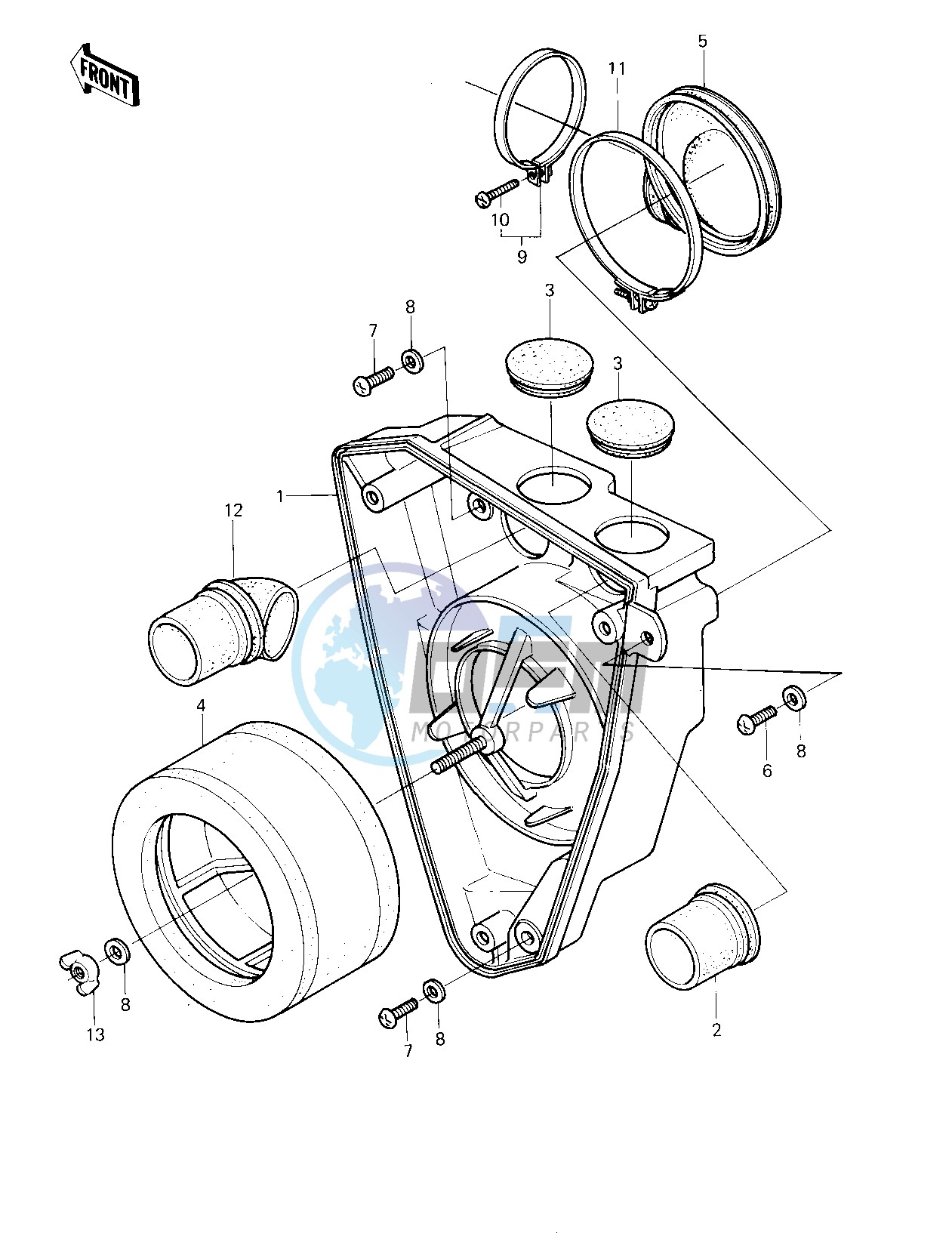 AIR CLEANER -- 80 A1- -