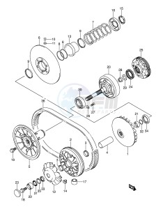 LT-A700X (E28-E33) drawing TRANSMISSION (1)