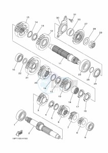 YFZ450R YFZ45YSSK (BW2L) drawing TRANSMISSION