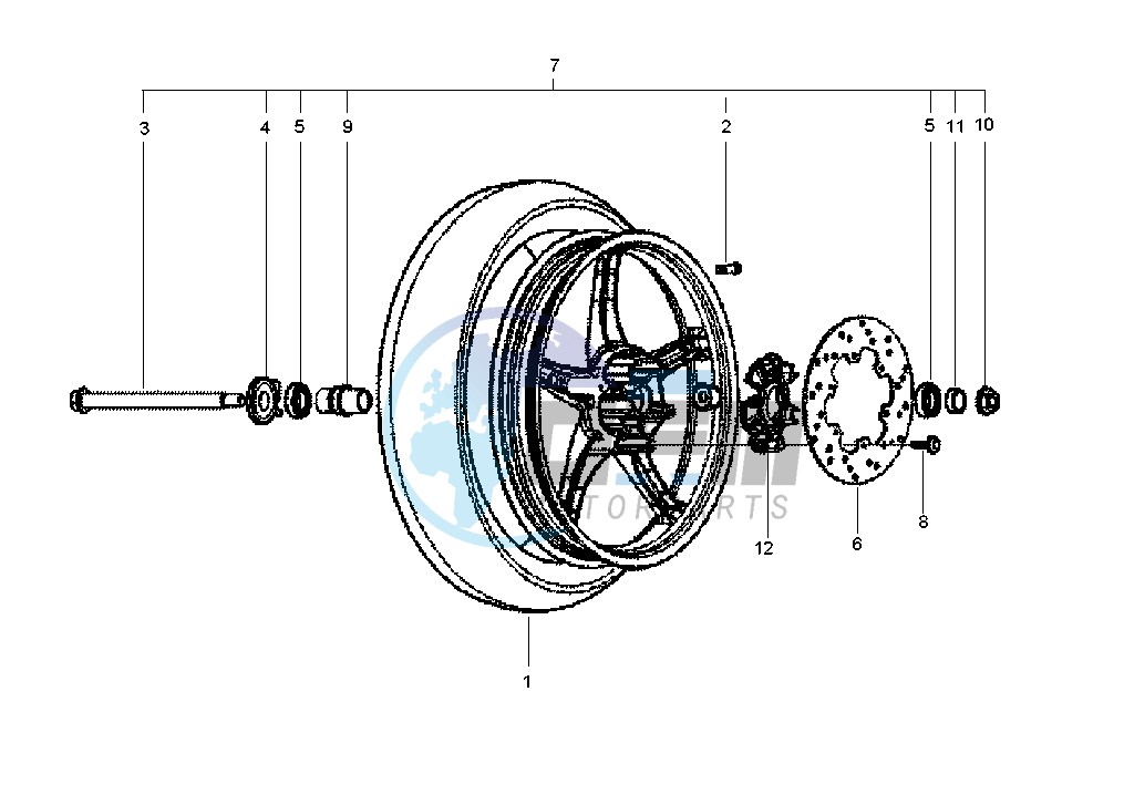 Front wheel