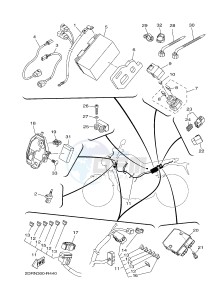 MT09A MT-09 ABS 900 (2DRR) drawing ELECTRICAL 1