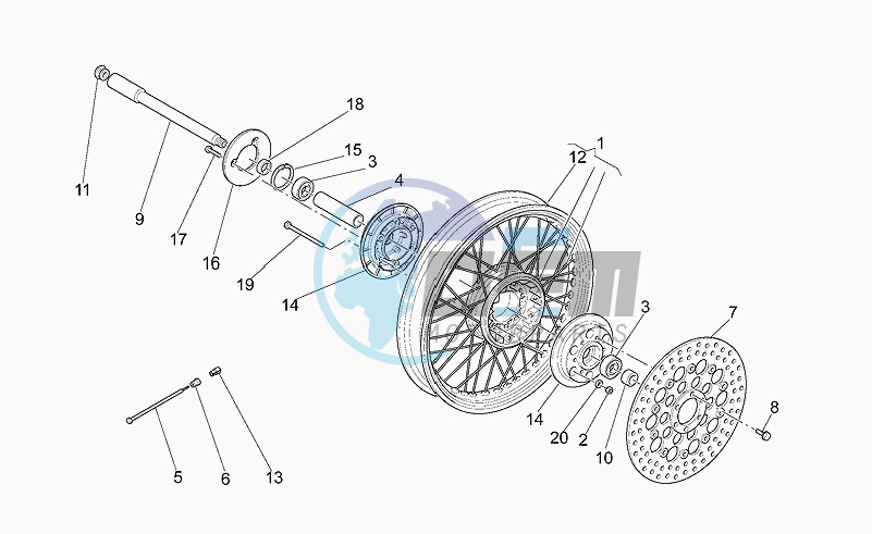 Front wheel