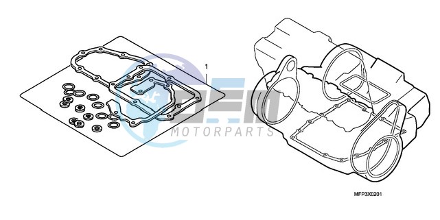 GASKET KIT B (CB13009/S9/A9/SA9)