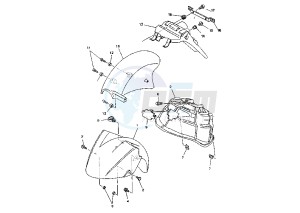 YP MAJESTY 125 drawing FENDER