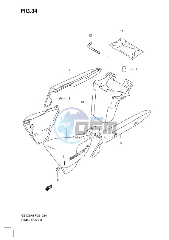 FRAME COVER K9L0