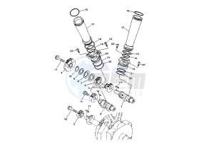 XV MIDNIGHT STAR 1900 drawing CAMSHAFTS