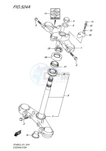 SFV 650 GLADIUS EU drawing STEERING STEM