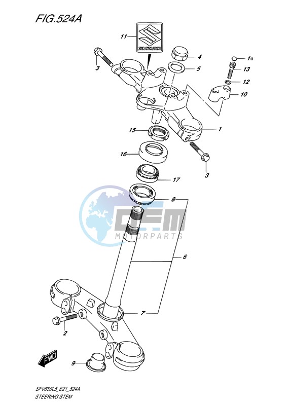 STEERING STEM