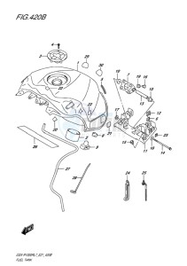 GSX-R1000R EU drawing FUEL TANK (SPECIAL EDITION)