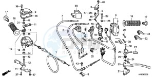 TRX500FPMC drawing SWITCH/ CABLE