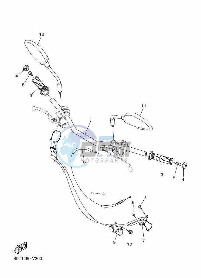 STEERING HANDLE & CABLE