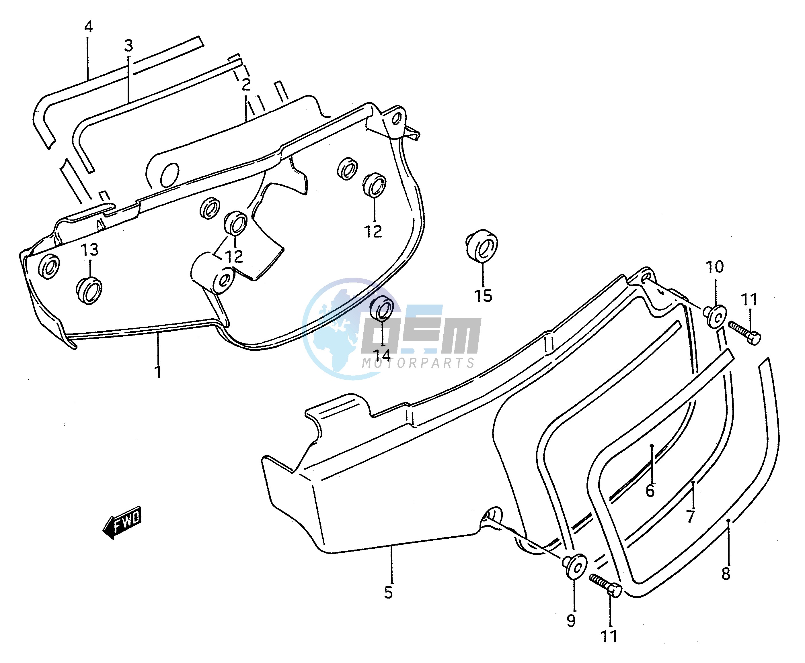 FRAME COVER (MODEL G H J K L)