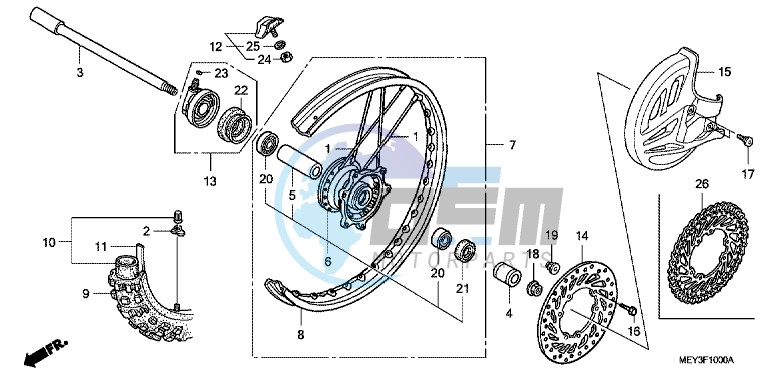 FRONT WHEEL