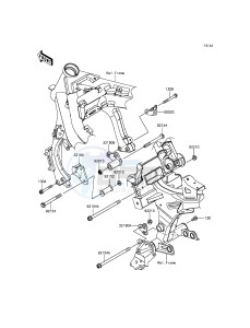 ER-6N_ABS ER650FCF XX (EU ME A(FRICA) drawing Engine Mount