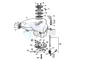 SZR 660 drawing FUEL TANK