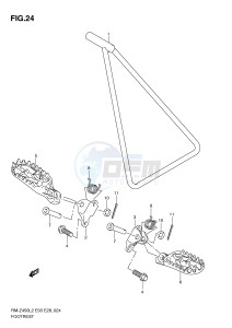 RM-Z450 (E3) drawing FOOTREST