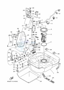 YXZ1000ET YXZ1000R SS (BAST) drawing FUEL TANK