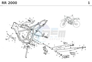 RR CASTROL 50 drawing CHASSIS