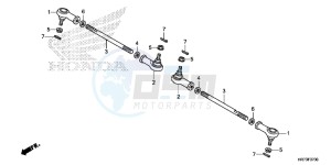 TRX420FA6H Europe Direct - (ED) drawing TIE ROD