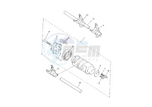 XVS A DRAG STAR CLASSIC 650 drawing SHIFT CAM - FORK