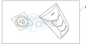 CBR1000RR9 France - (F / CMF TRI) drawing TANKPAD / FUEL LID COVER