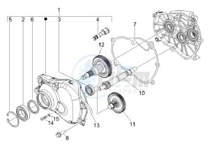 LX 150 4T E3 Vietnam drawing Reduction unit