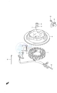 DF 20A drawing Magneto Manual Starter