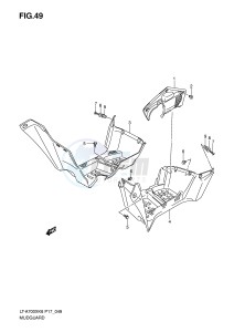 LT-A700X (P17) drawing MUDGUARD