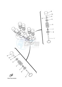 MT07 700 (1WS5) drawing VALVE