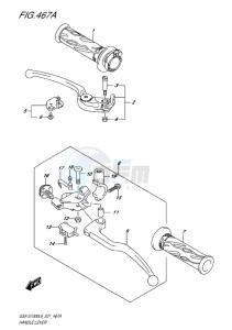 GSX-S1000 EU drawing HANDLE LEVER