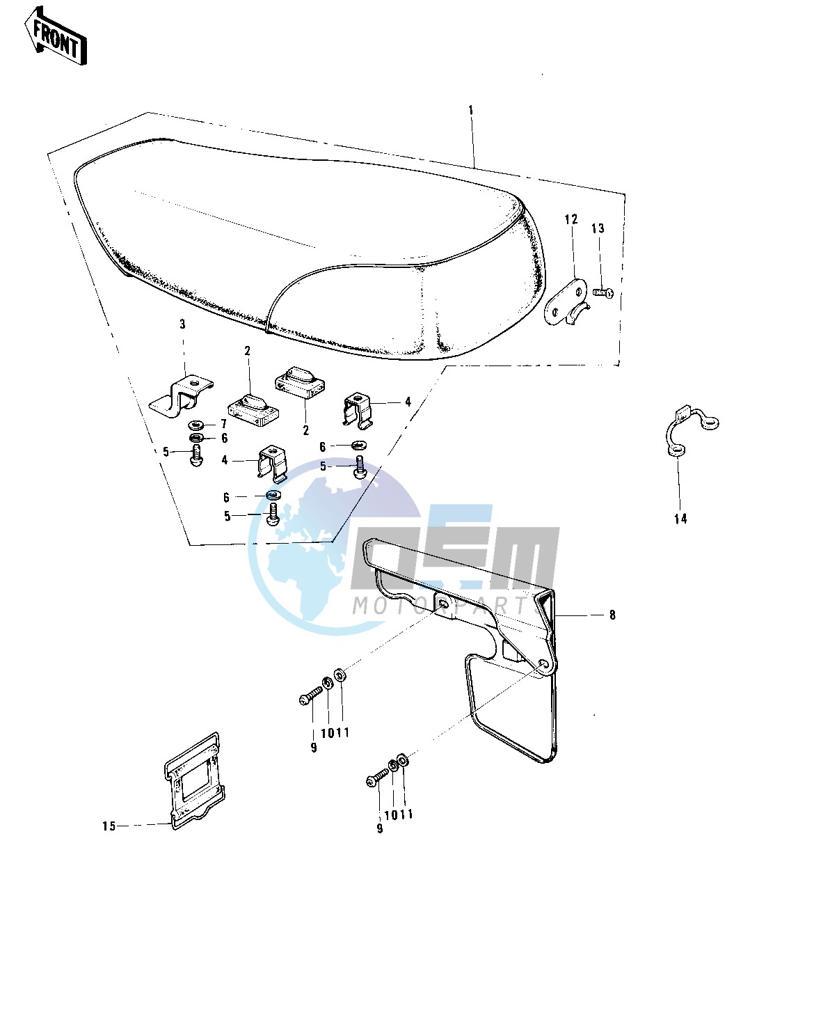 SEAT_CHAIN COVER -- MC1- -