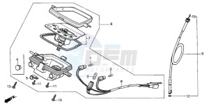 PK50SM drawing METER