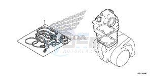 TRX420FA1H TRX420 ED drawing GASKET KIT A